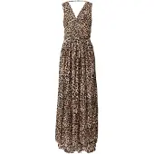 ONLY Robe 'ONLELEMA' marron / noisette / noir