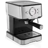 Princess Machine à café espresso à porte-filtre avec adaptateur pour dosette ESE - 249415