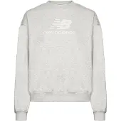 New Balance Sport Essentials French Terry Logo Sweatshirt Blanc XS Femme