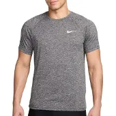Nike Heather Short Sleeve T-shirt Gris XL Homme