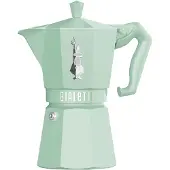Bialetti Cafetière italienne 6 tasses vert pastel - - 0009058 - moka exclusive