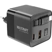 Voltcraft UC-2C1A65W02 Chargeur USB Courant de sortie max. 3 A USB-C USB-A Nombre de sorties 3 (VC-16619015)