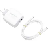 Voltcraft VC-12910570 Chargeur USB Prise intérieure Courant de sortie max. 5 A 3 (100 W, 2 ports), Chargeur USB, Blanc