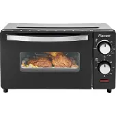 Bestron Mini four à gril AOV9 Noir 800 W 9 L