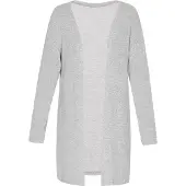 IDONY Cardigan 'Fashion Look' gris