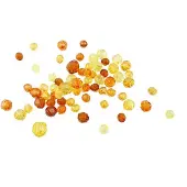 Creativ Company Facetkralen Mix Geel, 45 gram