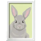 Ravensburger Peinture par numéros - Lapin mignon