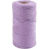 Creativ Company Cordon de macramé violet, 198m
