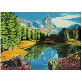 Ravensburger Legpuzzel Rocky Mountain Reflections, 300st.