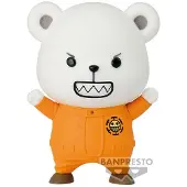 Banpresto One Piece Bepo Fluffy Puffy Figure 7 Cm Orange