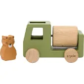 Trixie Kit roulotte de chantier en bois avec animaux (MQ3)