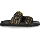 Mexx Mules femme REILLY PENNY Noir Beige Synthétique Taille : 40