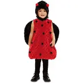 MOM Peddy Ladybug Junior Costume Rouge 3-4 Years Enfants
