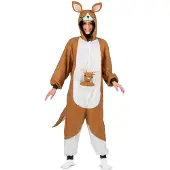 MOM Kigurumi Kangide Woman Costume Marron S Enfants
