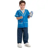 MOM I Want To Be A Nurse Junior Costume Bleu 3-5 Years Enfants