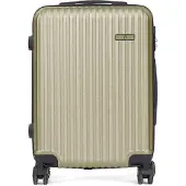 Bigbuy Home Valise de Cabin Vert 38 x 57 x 23 cm Rayures