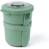 Amuse Tylla Foodbowl Duo 450 Ml +150 Ml Sage, Lunch box, Vert