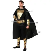 Atosa Comic Hero Men Costume Noir XL Enfants