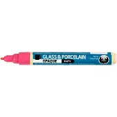 Creativ Company CC Crayon en verre et porcelaine rose opaque