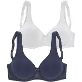 Nuance Soutien-gorge bleu marine / blanc