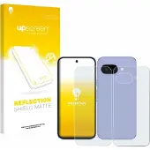 Upscreen Reflection Shield Protection Mat (1 pcs, Google Pixel 9a), Téléphone portable : film de protection, Transparent