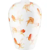 Gilde Vase bauchig Neon (1x)