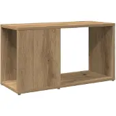 vidaXL Armoire TV Artisan-Chêne 60x24x32 cm Bois composite