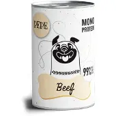 Paka Zwierzaka PEPE Beef 99% Bœuf 12x400 g