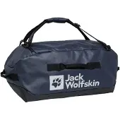 Jack Wolfskin Sac de voyage bleu / blanc