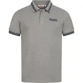 Lonsdale Polo homme coupe régulière MARKHAM Marl Gris/Marine L