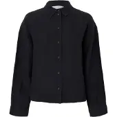 Selected Linnie Linen Long Sleeve Shirt Noir 36 Femme
