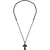 Police Affix Necklace Argenté Femme