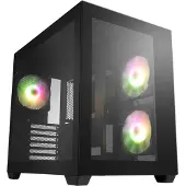 FSP Fortron POC0000173 Geh Midi CMT380 B ATX/M-ATX/M-ITX/ARGB o.N. Black retail