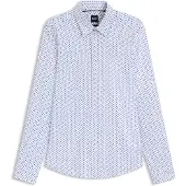 BOSS Roan Kent 233 50545270 Long Sleeve Shirt Bleu M Homme