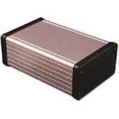Hammond Electronics HAMMOND Boîtier profilé,1455K1202, Aluminium extrudé, transparent, IP54, 120x78x43 mm