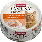 Animonda Carny Ocean thon blanc et crevettes 12x80g