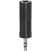 Hama Adaptateur audio, jack mâle 3,5 mm - jack femelle 6,3 m, stéréo