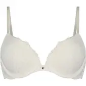 Hunkemoller Soutien-gorge 'Marine' blanc