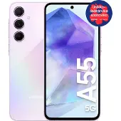 Samsung Galaxy A55 5G A556 128Go/8Go Double SIM Lavande