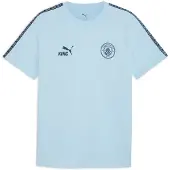 Puma Manchester City Fc King Anthem 25/26 Short Sleeve T-shirt Bleu 2XL Homme