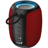 Genius Haut-parleur portable , 5W, Bluetooth, Rouge/Noir
