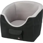 Trixie Siège auto pour animaux de compagnie 45x39x42 cm Noir et gris