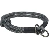 Trixie Soft Rope Dog Collar Gris 50 cm