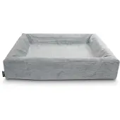 Bia Bed Rib Cover Dog Basket Grey