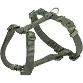Trixie Hondentuig Premium H-Tuig Olijfgroen - 42-60X1,5 Cm (Chien, Général)