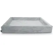 Bia Bed Rib Cover Dog Basket Grey