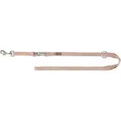 Trixie Hondenriem Premium Verstelbaar Blush Roze - 200X2 Cm (L, M, Chien, Général, Promenade)