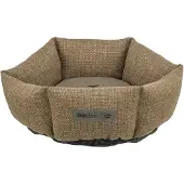 Trixie VIVIANA lit rond en velours, ø 50 cm, brun