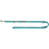 Trixie Hondenriem Premium Verstelbaar Aqua Blauw - 200X2 Cm (L, M, Chien, Promenade)