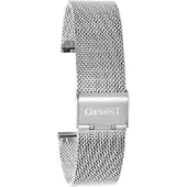 Giewont Armband für Supernova GW330 GWB330-2 Smartwatch – Silber (20 mm), Sangles de montre, Argent